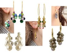 DIY | Ohrringe mit Perlentrauben