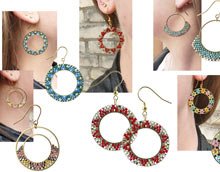 DIY | Creolen mit Delica-Perlen