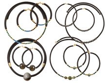 DIY | Schmuck mit Memorydraht und Gummischnur