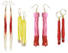 DIY | Tassel øreringe med seedbeads og delica perler