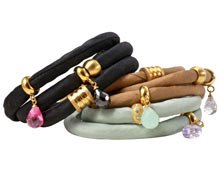 DIY | Armbånd med silkebånd.