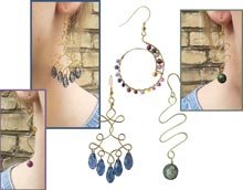 DIY | Ohrringe mit Draht-Ornamenten